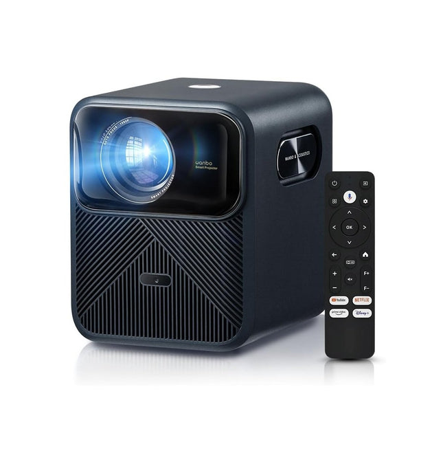 WANBO Mozart 1 Pro Smart Projector 1080P με Google TV, 1200 ANSI Lumens, HDR10 & MEMC