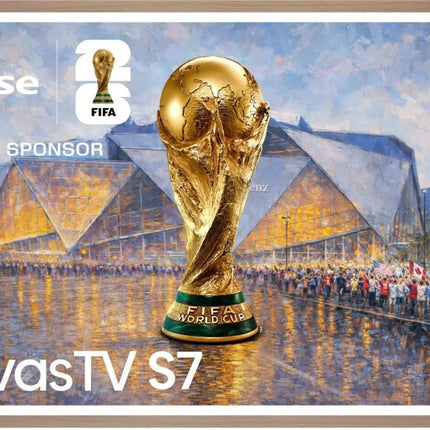 Hisense 55S7S 55” 4K Smart QLED CANVAS TV
