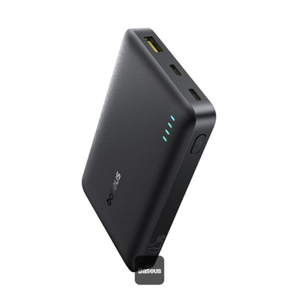 Baseus EnerFill FP21 Power Bank 10000mAh 22,5W με 2 USB-C & USB-A, Μαύρο