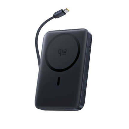 Baseus PicoGo AM61 Powerbank 10.000mAh, USB-C 45W και Ασύρματη Φόρτιση Qi2.2 25W, Μαύρο