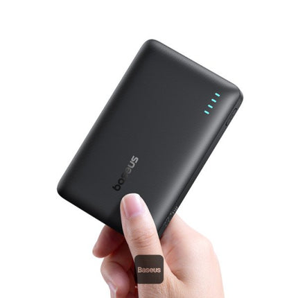 Baseus EnerFill FP21 Power Bank 10000mAh 22,5W με 2 USB-C & USB-A, Μαύρο