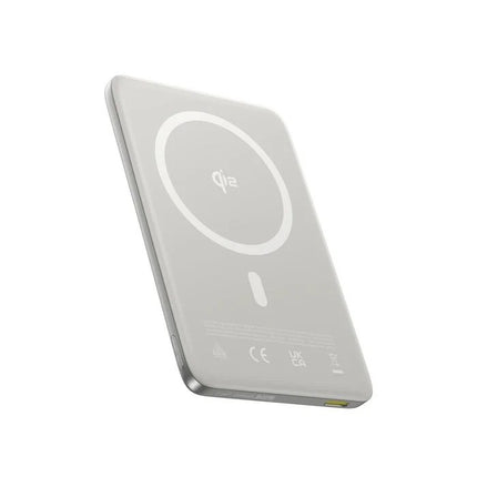 Baseus PicoGo AM41 Powerbank 10.000mAh, USB-C 27W και Ασύρματη Φόρτιση Qi2 15W, Γκρι