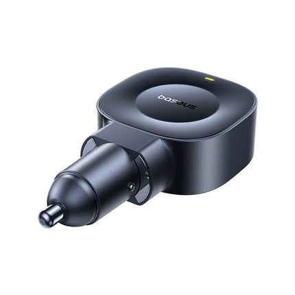 Baseus PrimeTrip VR2 Φορτιστής Αυτοκινήτου 45W με Ανασυρόμενο Καλώδιο USB-C, Μαύρος