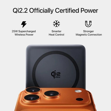 Baseus PicoGo AM52 Powerbank 10.000mAh, USB-C 45W και Ασύρματη Φόρτιση Qi2.2 25W, Μαύρο