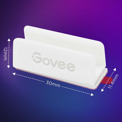 Govee Gaming Wall Neon Rope Light 2 Bracket White (20pcs)