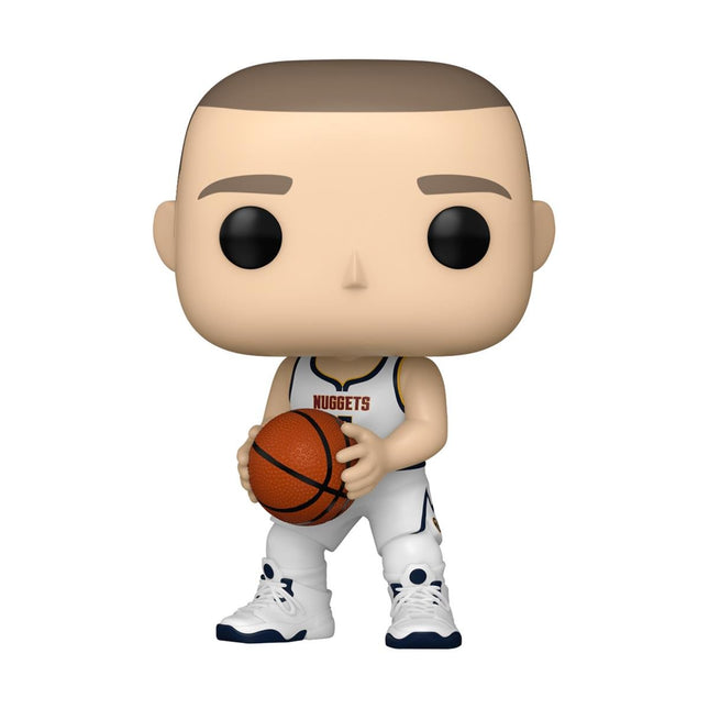 Funko POP! NBA Denver Nuggets – Nikola Jokić (White Home Uniform) #183 Συλλεκτική Φιγούρα Βινυλίου 9,4 cm