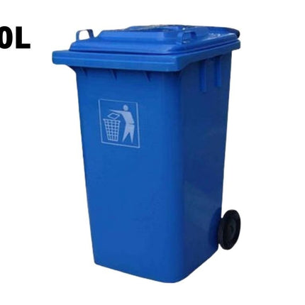 Πλαστικός Κάδος Απορριμμάτων 120L – Μπλέ