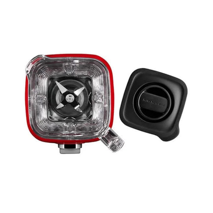 KitchenAid Artisan K400 Μπλέντερ 1.4L 550W με Σύστημα Ανάμειξης 3 Μερών και Γυάλινη Κανάτα 5KSB4026BCA Candy Apple