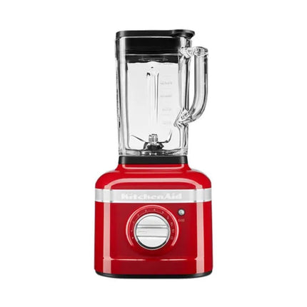 KitchenAid Artisan K400 Μπλέντερ 1.4L 550W με Σύστημα Ανάμειξης 3 Μερών και Γυάλινη Κανάτα 5KSB4026BCA Candy Apple