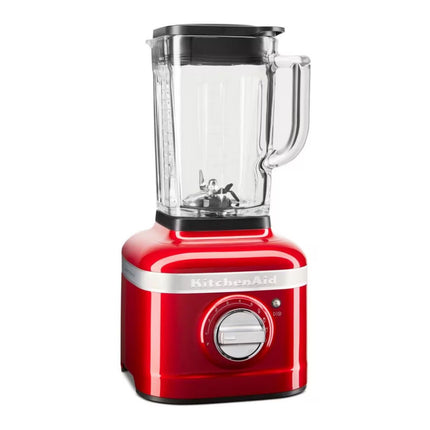 KitchenAid Artisan K400 Μπλέντερ 550W 1.4L με Σύστημα Ανάμειξης 3 Μερών και Γυάλινη Κανάτα 5KSB4026BER Empire Red