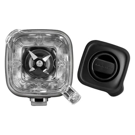 KitchenAid Artisan K400 Μπλέντερ 1.4L με Μοτέρ Intelli-Speed και Γυάλινη Κανάτα 5KSB4026BMS Medallion Silver
