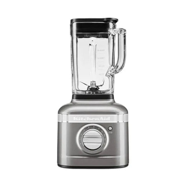 KitchenAid Artisan K400 Μπλέντερ 1.4L με Μοτέρ Intelli-Speed και Γυάλινη Κανάτα 5KSB4026BMS Medallion Silver