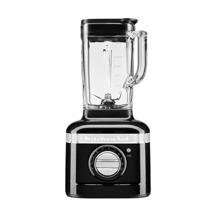 KitchenAid Artisan K400 Μπλέντερ 1.4L με Μοτέρ Intelli-Speed και Γυάλινη Κανάτα 5KSB4026BOB Onyx Black