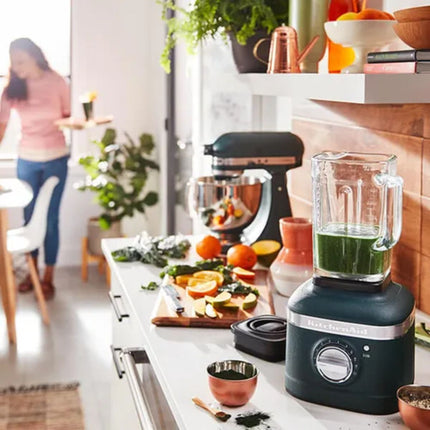 KitchenAid Artisan K400 Μπλέντερ με Μοτέρ Intelli-Speed και Γυάλινη Κανάτα 1,4 L 5KSB4026BPP Pebbled Palm