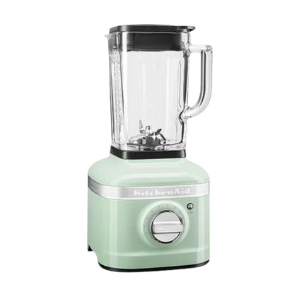 KitchenAid Artisan K400 Μπλέντερ 1.4L 550W με Σύστημα Ανάμειξης 3 Μερών και Γυάλινη Κανάτα 5KSB4026BPT Pistachio
