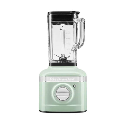 KitchenAid Artisan K400 Μπλέντερ 1.4L 550W με Σύστημα Ανάμειξης 3 Μερών και Γυάλινη Κανάτα 5KSB4026BPT Pistachio