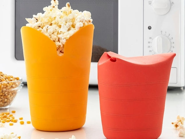 Innovagoods Πτυσσόμενο Δοχείο Σιλικόνης για Ποπκορν στο Φούρνο Μικροκυμάτων