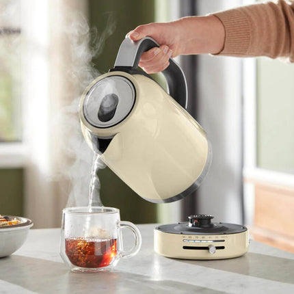 KitchenAid Βραστήρας 1.7L 2400W με Ρυθμιζόμενη Θερμοκρασία 50°C-100°C 5KEK1701BAC Almond Cream