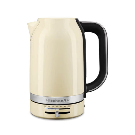 KitchenAid Βραστήρας 1.7L 2400W με Ρυθμιζόμενη Θερμοκρασία 50°C-100°C 5KEK1701BAC Almond Cream
