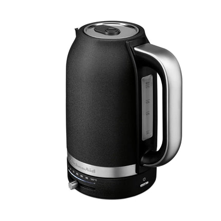 KitchenAid Βραστήρας 1.7L 2400W με Ρυθμιζόμενη Θερμοκρασία 50°C-100°C 5KEK1701BPL Cast Iron Black