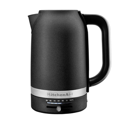 KitchenAid Βραστήρας 1.7L 2400W με Ρυθμιζόμενη Θερμοκρασία 50°C-100°C 5KEK1701BPL Cast Iron Black