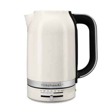 KitchenAid Βραστήρας 1.7L 2400W με Ρυθμιζόμενη Θερμοκρασία 50°C-100°C 5KEK1701BPL Porcelain White
