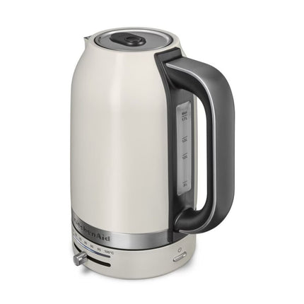 KitchenAid Βραστήρας 1.7L 2400W με Ρυθμιζόμενη Θερμοκρασία 50°C-100°C 5KEK1701BPL Porcelain White