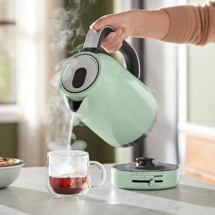 KitchenAid Βραστήρας 1.7L 2400W με Ρυθμιζόμενη Θερμοκρασία 50°C-100°C 5KEK1701BPT Pistachio