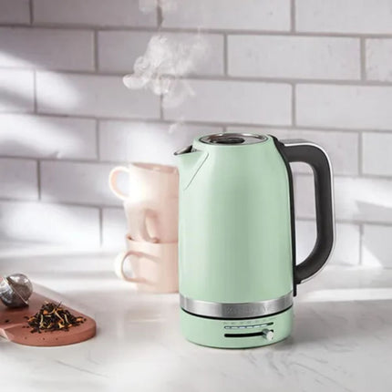 KitchenAid Βραστήρας 1.7L 2400W με Ρυθμιζόμενη Θερμοκρασία 50°C-100°C 5KEK1701BPT Pistachio