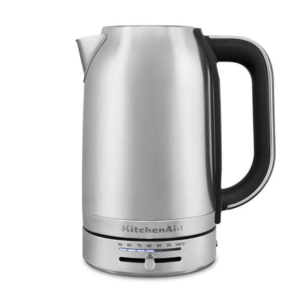 KitchenAid Βραστήρας 1.7L 2400W με Ρυθμιζόμενη Θερμοκρασία 50°C-100°C 5KEK1701BSX Inox