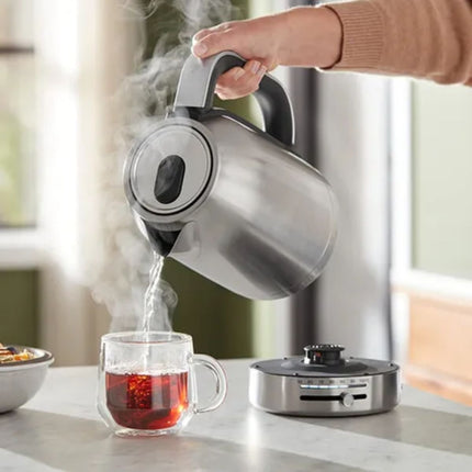 KitchenAid Βραστήρας 1.7L 2400W με Ρυθμιζόμενη Θερμοκρασία 50°C-100°C 5KEK1701BSX Inox