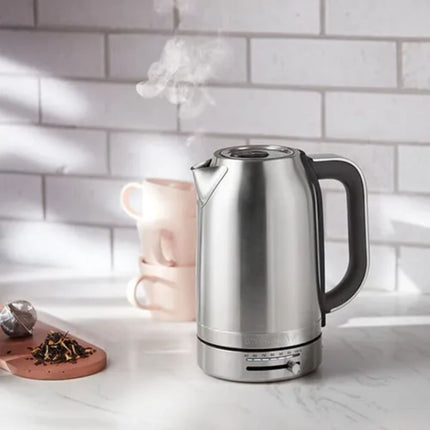 KitchenAid Βραστήρας 1.7L 2400W με Ρυθμιζόμενη Θερμοκρασία 50°C-100°C 5KEK1701BSX Inox