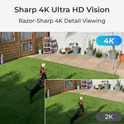 REOLINK Dome Κάμερα Υψηλής Ανάλυσης 4K, Τεχνολογία AI, Ανίχνευση Ανθρώπων/Οχημάτων, Έγχρωμη Νυχτερινή Όραση & Αμφίδρομη Επικοινωνία