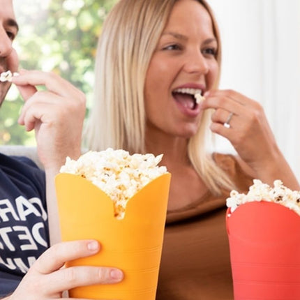 Innovagoods Πτυσσόμενο Δοχείο Σιλικόνης για Ποπκορν στο Φούρνο Μικροκυμάτων