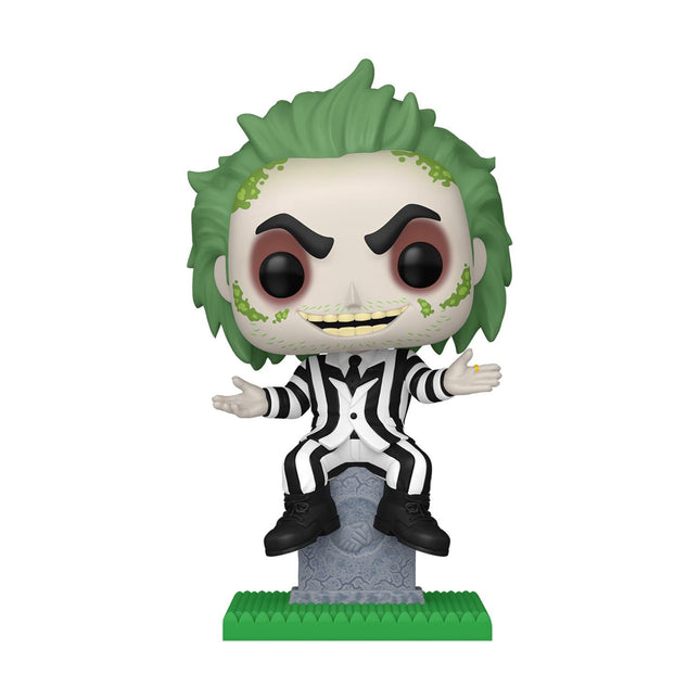 Funko POP! Plus Beetlejuice – Beetlejuice on Tombstone (Glow in the Dark) (Retailer Exclusive) #1757 Συλλεκτική Φιγούρα Βινυλίου 13,6 cm