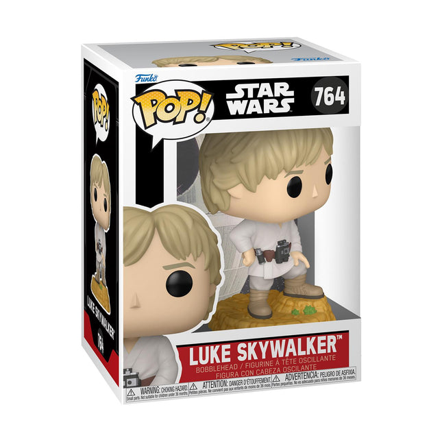 Funko POP! Star Wars – Luke Skywalker #764 Συλλεκτική Φιγούρα Bobble-Head Βινυλίου 10,9 cm
