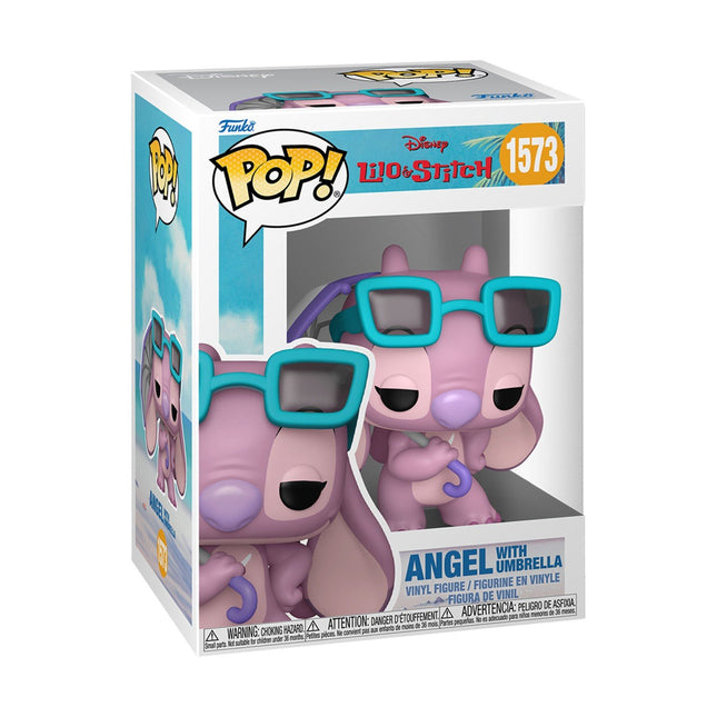 Funko POP! Disney Lilo & Stitch – Angel with Umbrella (Special Edition / Specialty Series Exclusive) #1573 Συλλεκτική Φιγούρα Βινυλίου 8,3 cm