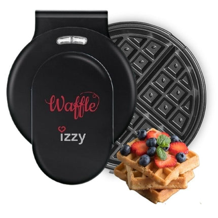 Izzy IZ2003 Waffle Maker with Detachable Plates