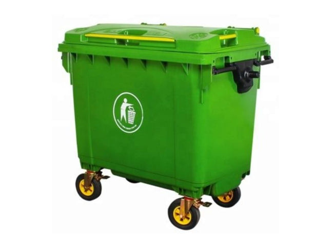 Μεγάλος Πλαστικός Κάδος Απορριμμάτων 660L