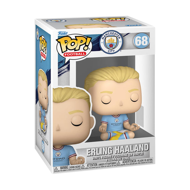 Funko POP! Football Manchester City – Erling Haaland #68 Συλλεκτική Φιγούρα Βινυλίου 8,6 cm