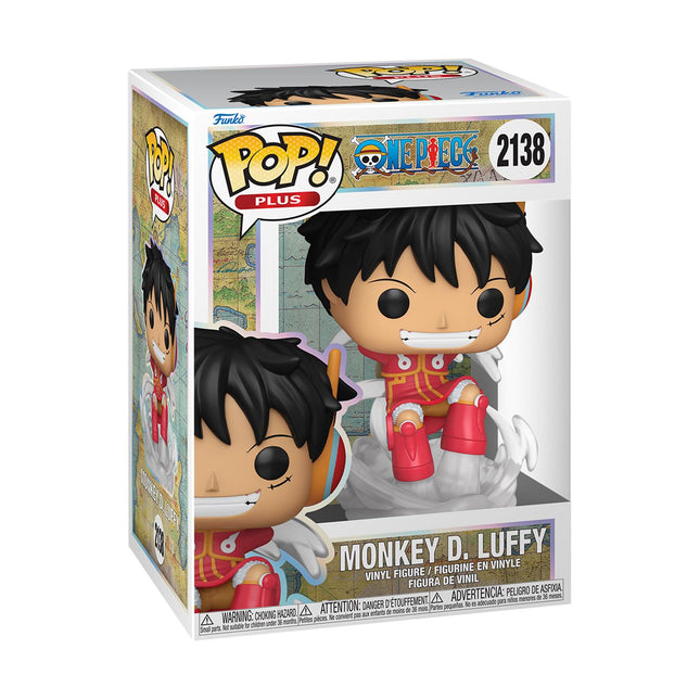 Funko POP! Plus Animation One Piece – Monkey D. Luffy (Egghead Arc) #2138 Metallic Special Edition Συλλεκτική Φιγούρα Βινυλίου 11,7 cm