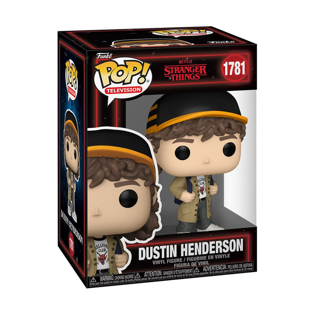 Funko POP! Television Stranger Things – Dustin Henderson (Season 5) #1781 Συλλεκτική Φιγούρα Βινυλίου 10,7 cm
