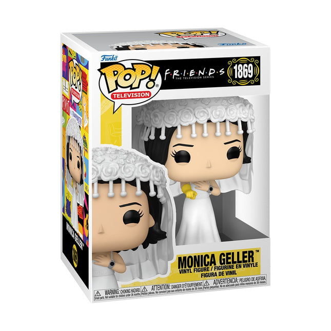 Funko POP! Television Friends – Monica Geller (Wedding Dress) #1869 Συλλεκτική Φιγούρα Βινυλίου 10,9 cm