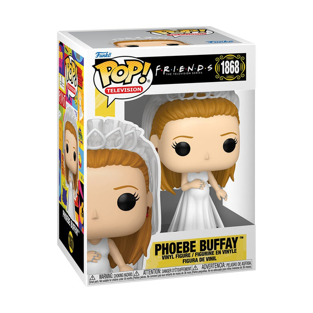 Funko POP! Television Friends – Phoebe Buffay (Wedding Dress) #1868 Συλλεκτική Φιγούρα Βινυλίου 11,4 cm