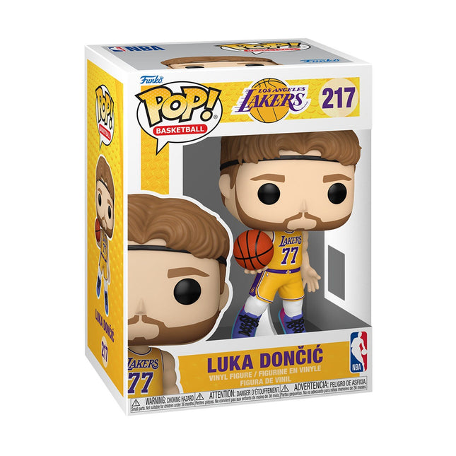 Funko POP! Basketball NBA Los Angeles Lakers – Luka Dončić #217 Συλλεκτική Φιγούρα Βινυλίου 12,7 cm (Icon Edition)