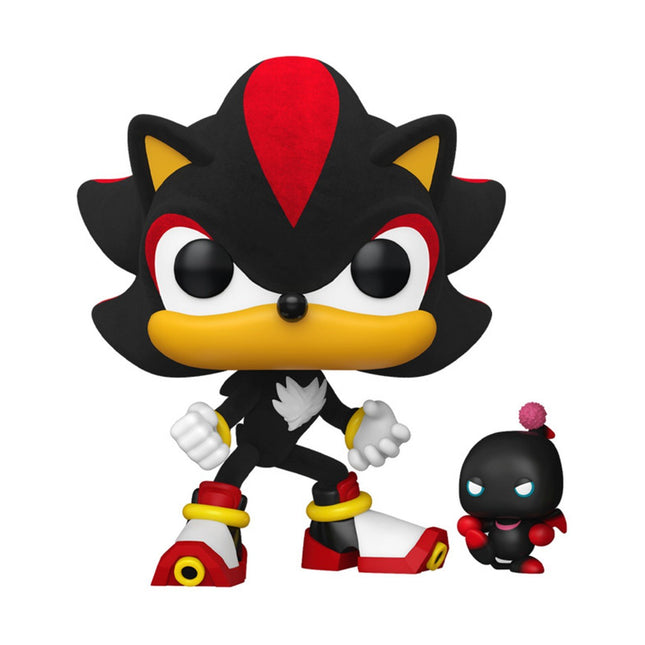 Funko POP! & Buddy Games Sonic the Hedgehog – Shadow with Dark Chao (Flocked Special Edition) #1151 Συλλεκτικές Φιγούρες Βινυλίου 9,9 & 3,3 cm (91752)
