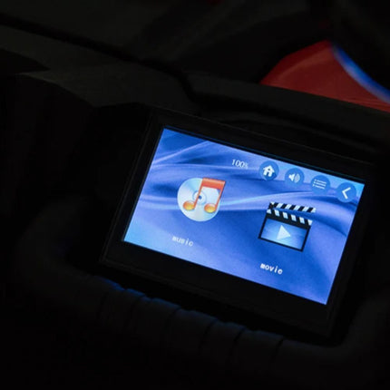 Ηλεκτροκίνητο Buggy XXL 12V 7Ah με Ρεαλιστικού Ήχους, LED Φώτα & Τηλεχειριστήριο Ροζ/Κόκκινο, 3+ Ετών