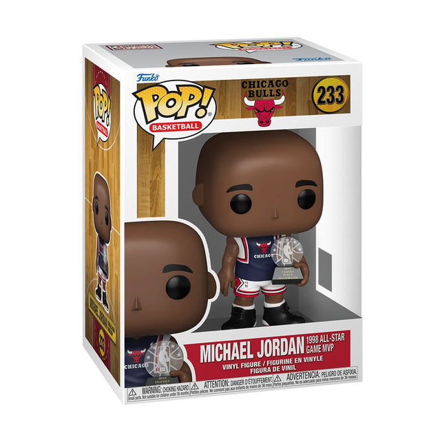 Funko POP! Basketball NBA Chicago Bulls – Michael Jordan (1998 All-Star Game MVP) #233 Συλλεκτική Φιγούρα Βινυλίου 9,9 cm