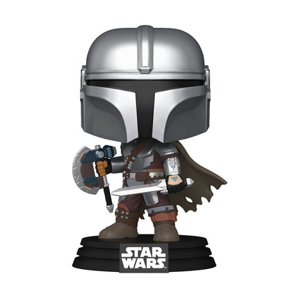 Funko POP! Star Wars: The Mandalorian and Grogu – The Mandalorian #844 Συλλεκτική Φιγούρα Bobble-Head Βινυλίου 11,2 cm