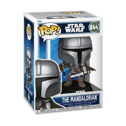 Funko POP! Star Wars: The Mandalorian and Grogu – The Mandalorian #844 Συλλεκτική Φιγούρα Bobble-Head Βινυλίου 11,2 cm
